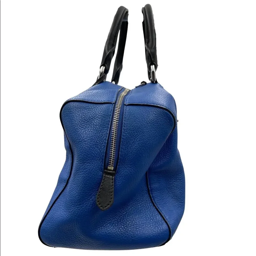 MICHAEL Michael Kors Large Kirby Satchel Electric Blue EUC - Picture 12 of 16